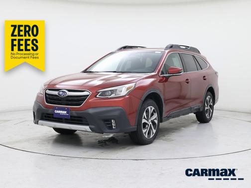 Red 2020 Subaru Outback Limited