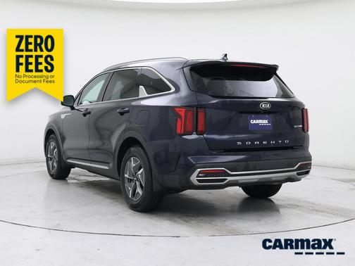 Blue 2021 Kia Sorento Hybrid EX