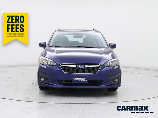 Blue 2018 Subaru Impreza 2.0I Premium