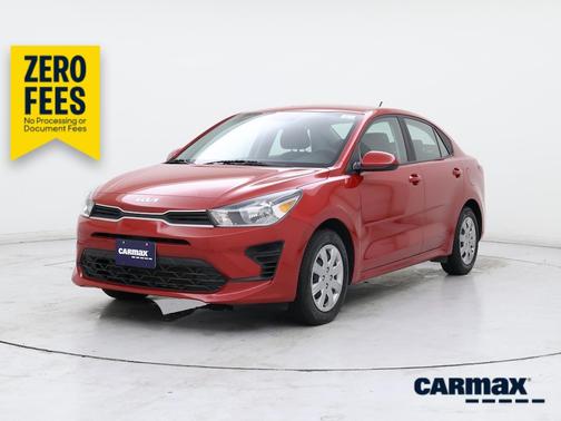 Red 2022 Kia Rio S