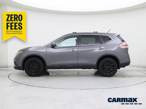 Gray 2015 Nissan Rogue S