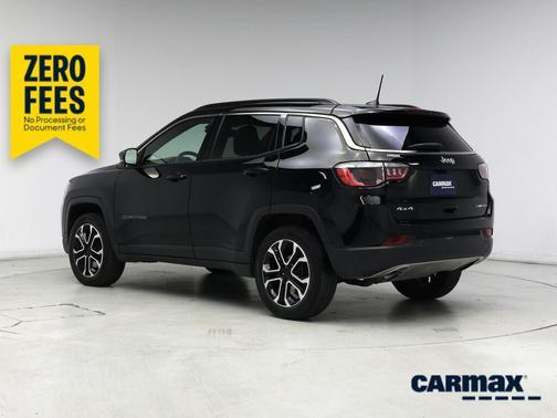 Black 2023 Jeep Compass Limited