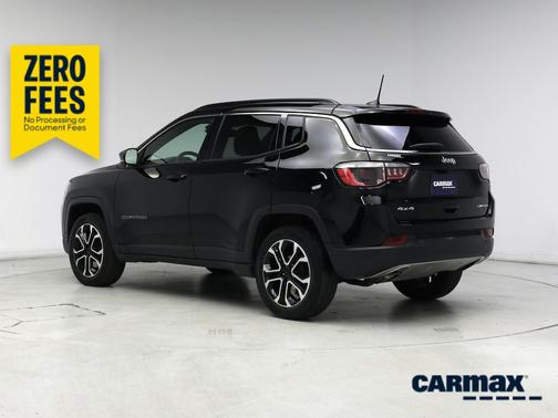 Black 2023 Jeep Compass Limited