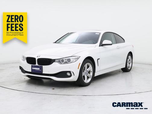 White 2015 BMW 428 XI