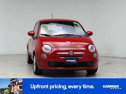 Red 2017 FIAT 500 Pop