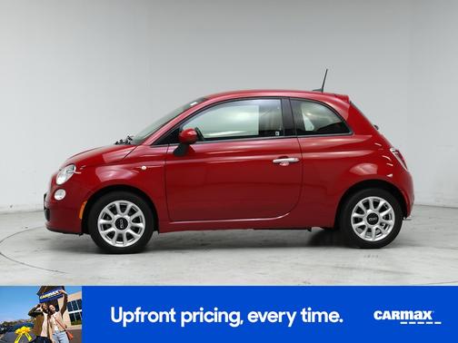 Red 2017 FIAT 500 Pop