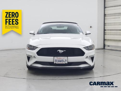 White 2019 Ford Mustang Ecoboost Premium
