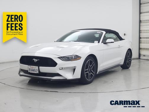 White 2019 Ford Mustang Ecoboost Premium