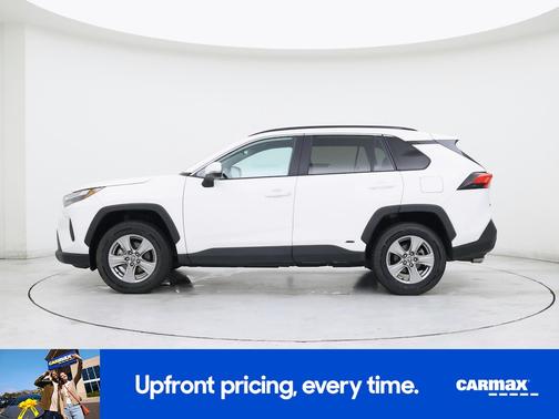 White 2024 Toyota RAV4 Hybrid XLE