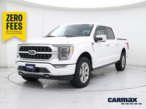 White 2021 Ford F-150 Platinum