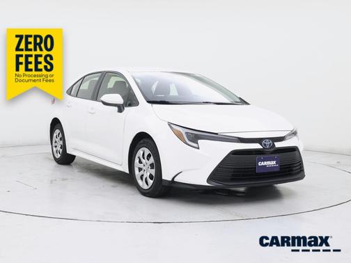 White 2023 Toyota Corolla Hybrid LE