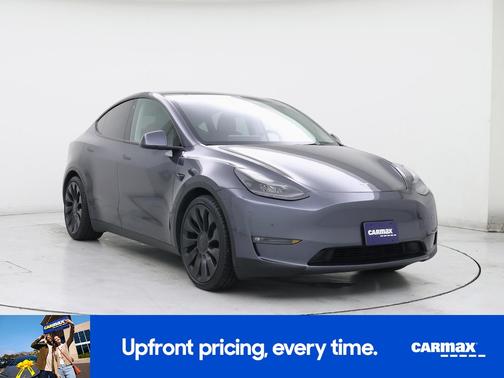 Gray 2023 Tesla Model Y Performance