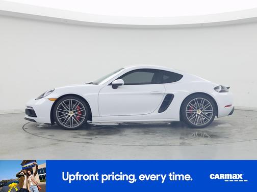 White 2021 Porsche 718 Cayman GTS Coupe