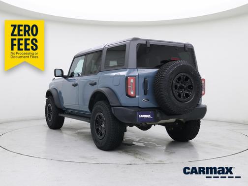 Blue 2022 Ford Bronco Wildtrak