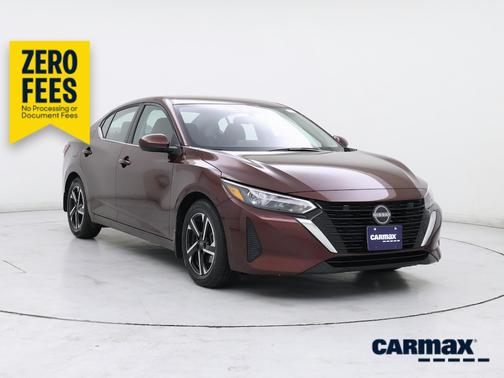 Burgundy 2024 Nissan Sentra SV