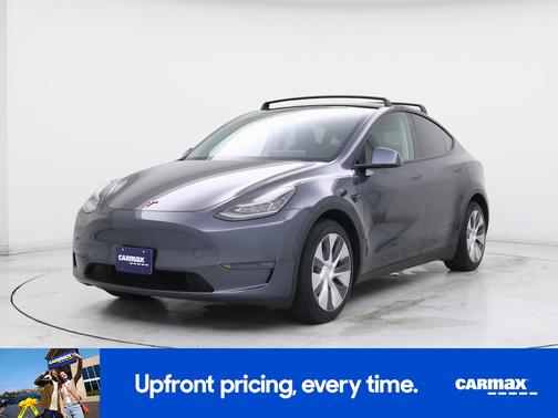 Gray 2020 Tesla Model Y Long Range