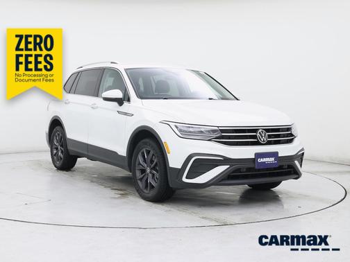 White 2022 Volkswagen Tiguan SE