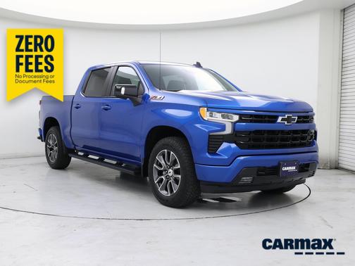 Blue 2023 Chevrolet Silverado 1500 RST