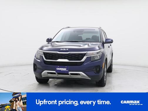 Blue 2022 Kia Seltos EX