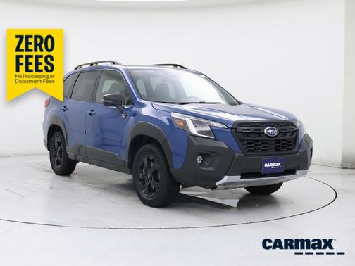 Blue 2022 Subaru Forester Wilderness