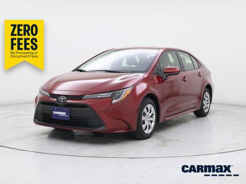 Red 2026 Toyota Corolla LE