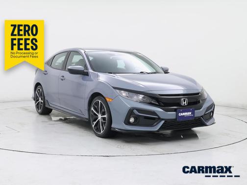 Gray 2020 Honda Civic Sport