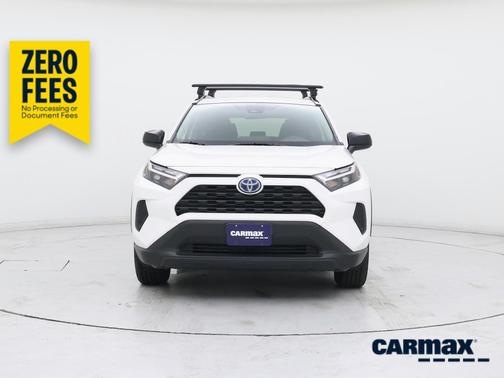 White 2024 Toyota RAV4 Hybrid LE