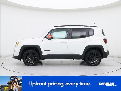 White 2020 Jeep Renegade Orange Edition