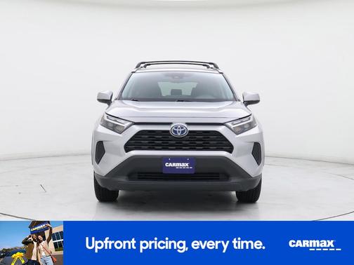 Silver 2022 Toyota RAV4 Hybrid XLE
