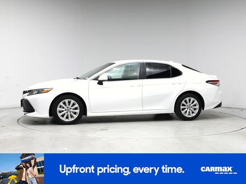 White 2020 Toyota Camry LE