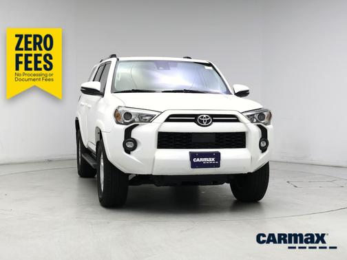 White 2022 Toyota 4Runner SR5 Premium