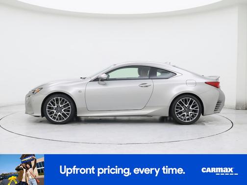 Silver 2016 Lexus RC 350
