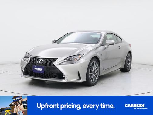 Silver 2016 Lexus RC 350