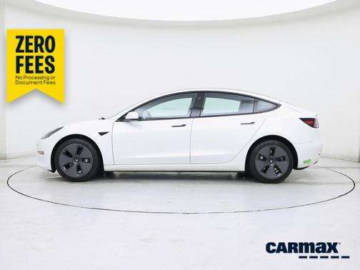 White 2023 Tesla Model 3