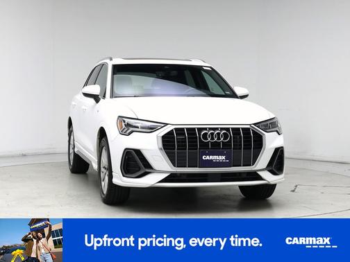 White 2024 Audi Q3 S-Line Premium