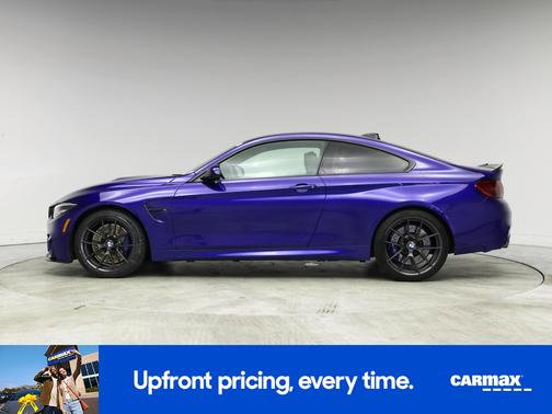 Blue 2019 BMW M4 CS