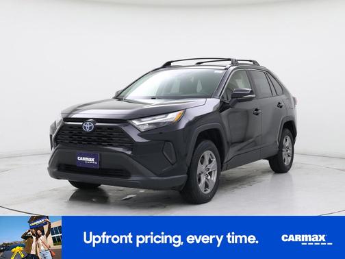 Black 2023 Toyota RAV4 Hybrid XLE