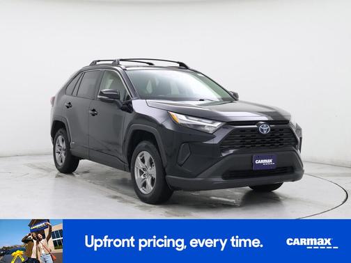 Black 2023 Toyota RAV4 Hybrid XLE
