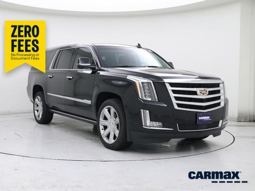 Black 2015 Cadillac Escalade ESV Premium