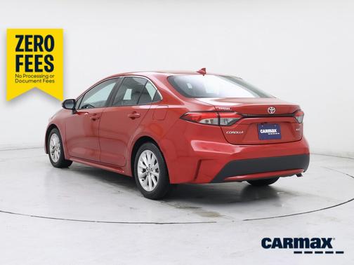 Red 2021 Toyota Corolla XLE