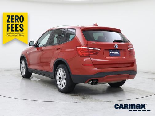 Red 2017 BMW X3 XDrive28i