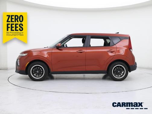 Orange 2022 Kia Soul LX