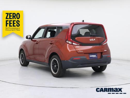 Orange 2022 Kia Soul LX
