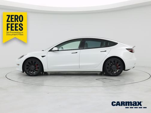 White 2023 Tesla Model 3 Performance