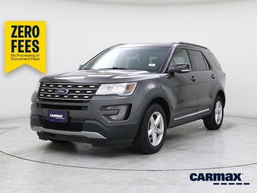 Gray 2017 Ford Explorer XLT
