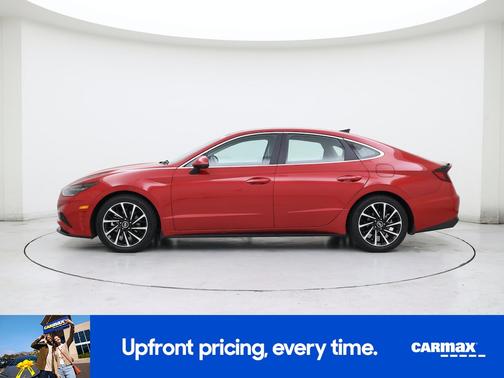 Red 2021 Hyundai SONATA Limited