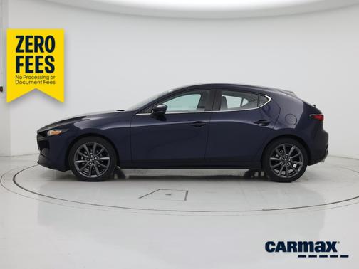 Blue 2023 Mazda Mazda3 2.5 S Preferred Package