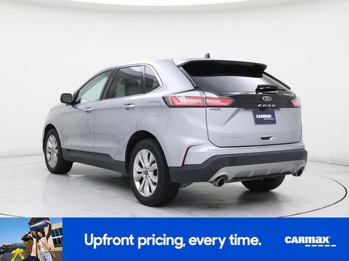 Silver 2024 Ford Edge Titanium