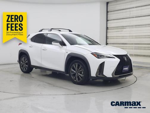 White 2019 Lexus UX 200 F-Sport