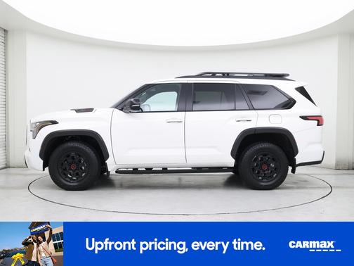 White 2025 Toyota Sequoia TRD Pro